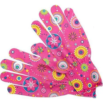 Pracovní rukavice Toya TO-74117 květované 8"