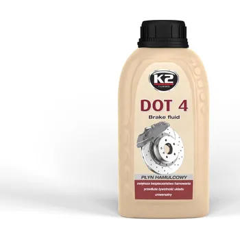 Brzdová kapalina K2 DOT 4 RACING 250 ml
