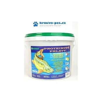Krmivo pro rybičky Proteinové pelety pro kapry granule 6mm 5kg Jahoda