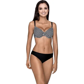 Dámské plavky Lorin 3040/9 černé/bílé 40