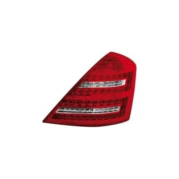 Zadní světlomet LED zadní světla Mercedes S W221 sedan červené/crystal