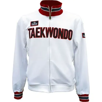 Pánská mikina MIKINA DAEDO TAEKWONDO SLIM BÍLÁ Velikost: S