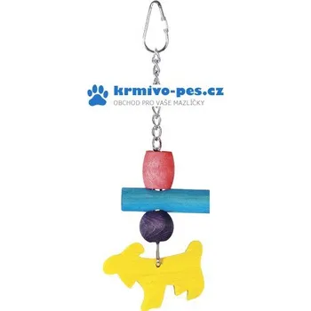 Pro ptáka Hračka pro malé papoušky kůzle 13cm