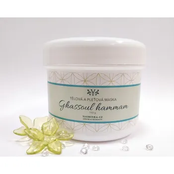 Pleťová maska Yasminka Ghassoul Hammam - tělová a pleťová maska, 150g