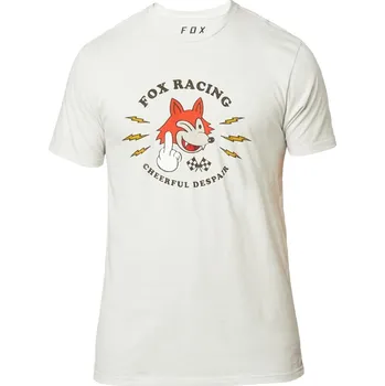 Pánské tričko Fox Cheerful Despair SS Premium Tee Light Grey