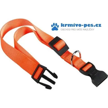 Obojek pro psa Obojek nylon CLUB C 56cmx20mm oranžový