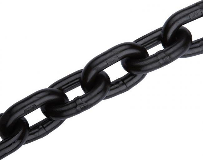 Lesnický řetěz - O profil G8 černý Rozměr řetězu: 6 x 18 mm, Provedení řetězu: Barvený