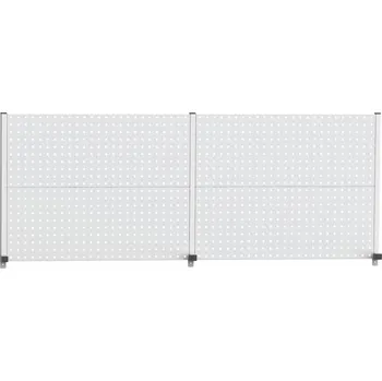 Dílenský stůl DPR 02A Perfopanel pro držáky nástrojů Barvy skříní Celošedá RAL7035