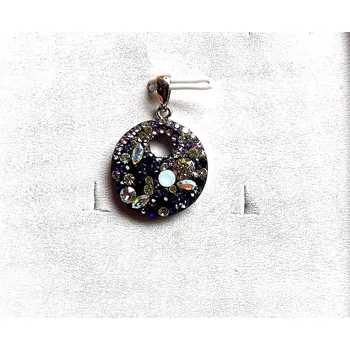 Náhrdelník SWAROVSKI stříbrný řetízek s kamínky - AG 925 ( SWAROVSKI náhrdelník)