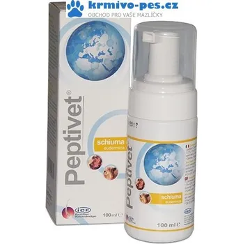 Péče o srst a drápky Peptivet foam 100ml