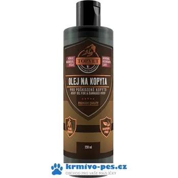 Kosmetika pro koně Olej na kopyta - pro poškozené kopyto 250ml