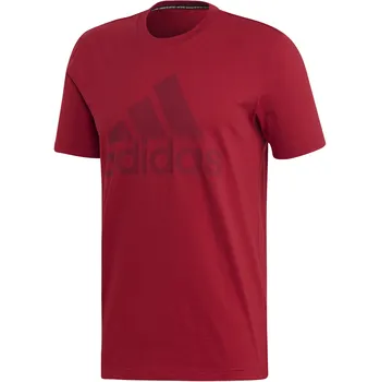 Pánské tričko Adidas MH Bos Tee EB5244 tmavě červené/Burgundy