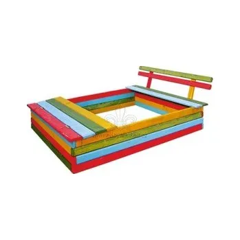 Pískoviště Nábytek PEGAS s.r.o. Zahradní Dětské Pískoviště - Duha Teak