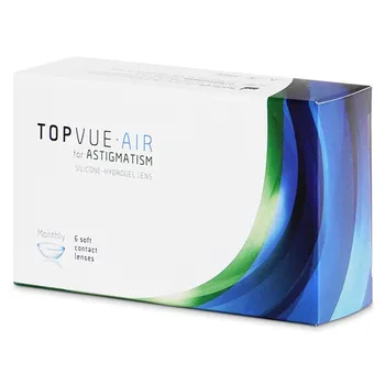 TopVue Air for Astigmatism, 6 čoček