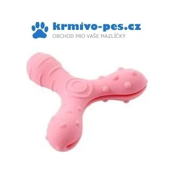 Hračka pro psa Hračka pes BUSTER Flex Star, růžová 13cm
