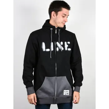 Line Original černá, M Pánská mikina Line Original černá, M