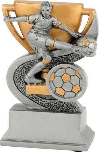 Soška fotbal hráč