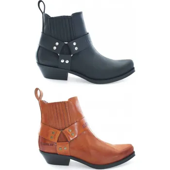 Moto obuv westernové boty Alabama Joe AJ-004 barva: černá, velikost: 42