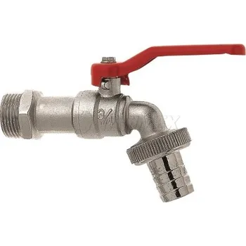 Ventil ITAP Zahradní kulový ventil - červený závit: vnější 3/4"
