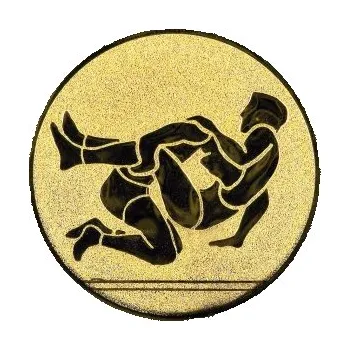 Emblém zápas Barva: stříbro, Průměr: 2,5 cm