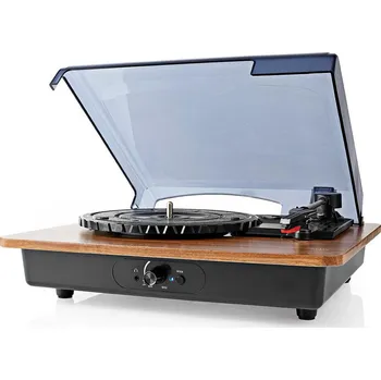 Gramofon Nedis TURN200BN hnědý