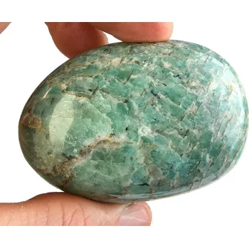 Přírodní kámen Amazonit z Madagaskaru 142g