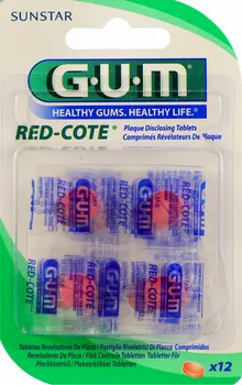 Profimed Gum Red Cote tablety pro indikaci zubního plaku 12 ks