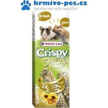 Krmivo pro hlodavce VL Tyčinky pro pískomil/myš Crispy slunečnice+med 110g