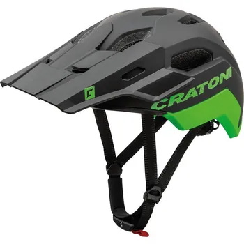 Cyklistická přilba Cratoni C-Maniac 2.0 Trail, Vel. M/L (54-58cm) cerná/neonzelená mat. (Helma na kolo Cratoni C-Maniac 2.0 Trail, Vel. M/L (54-58cm) cerná/neonzelená mat.)