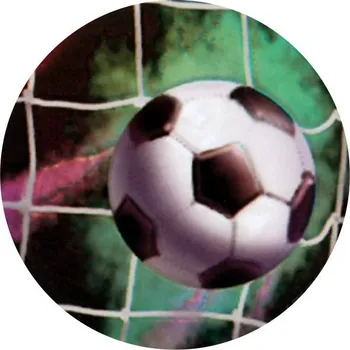 Emblém fotbal Barva: barevný, Průměr: 2,5 cm