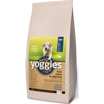 Yoggies Kozí maso/zelenina, 4 kg