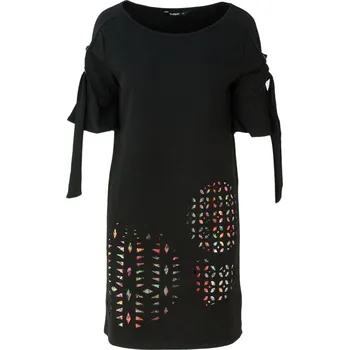 Dámské šaty Desigual Vest Alma Negro