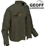 Košile Polybrush 2 Geoff Anderson dlouhý rukáv - zelená Varianty: XL