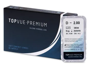 Kontaktní čočky TopVue Premium