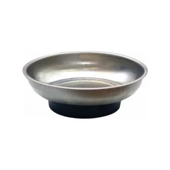 magnetická miska na nářadí šroubky součástky kovová 10,5cm , miska mag