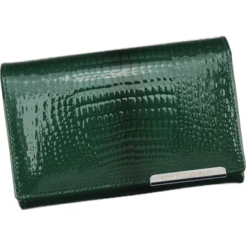Zelená kožená peněženka Gregorio GF112