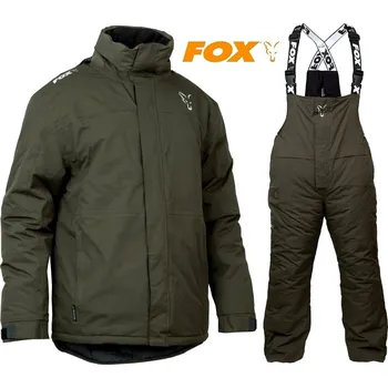 Rybářský komplet FOX Collection Green/Silver Carp Winter Suit velikost: 2XL