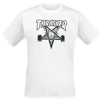 Pánské tričko Thrasher Skate Goat bílé XL