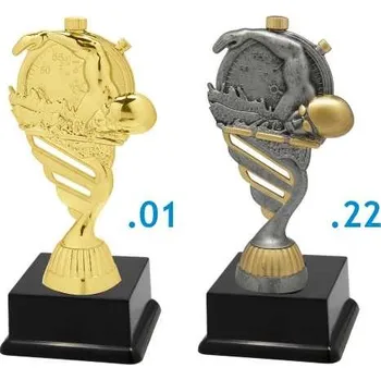 Figurka plavání Barva: Zlatá, Výška: 16 cm