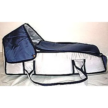 Taška vložna do kočárku přenosné lůžko Univerzální modro šedá