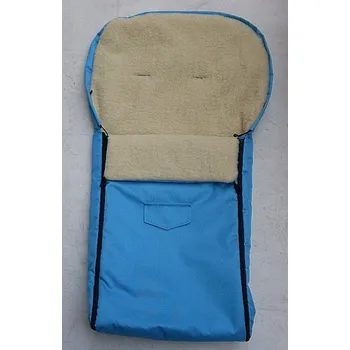 Příslušenství pro přepravu dětí Fusak do kočárku s beránkem dlouhý tyrkys