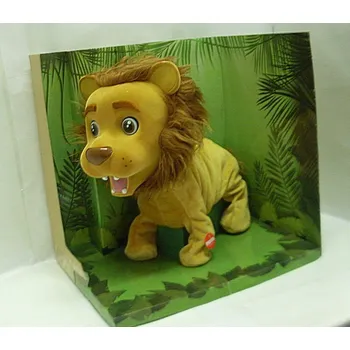 plyšák Lvíček Kokum interaktivní zvukový z plyšový Lev Mikro kterého lze vycvičit - reaguje na 19 českých p