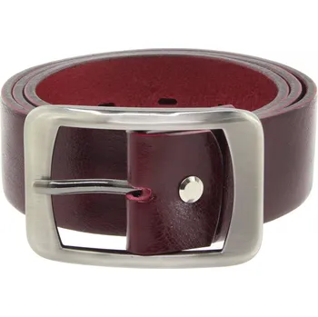 Opasek PENNY BELTS Dámský kožený pásek bordo 16295-OP.JEANS.DAM-622 Velikost 95