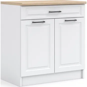 Kuchyňská linka Kuchyňská skříňka ASTA, spodní dvoudvéřová 60cm, bílá mat