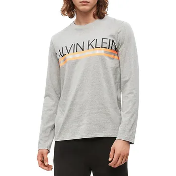 Pánské tričko Pánské tričko NM1772E-080 šedá - Calvin Klein šedá S