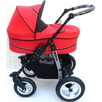 Kočárek Kočárek Freestyle červený kombinovaný