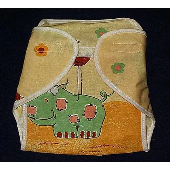 Plenkové kalhoty Kalhotky pro dítě ortopedické igelitové na fixaci látkových plen M středníí