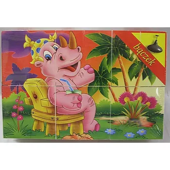 Hračka pro nejmenší Dětské kostky 6 ks pro nejmenší děti