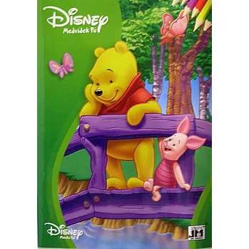 omalovánky Omalovánky Medvídek PÚ Disney A4 16 stran