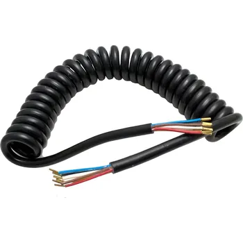 Auto elektroinstalace Kabel spirálový 7 žilový 3,2 m (kabel sedmipramenný)